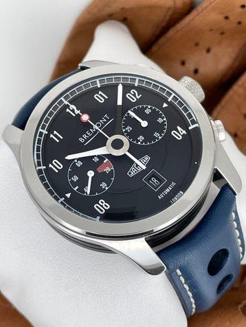 Bremont - Jaguar MKII Chronograph Automatic - J-MKII-BK-R-S, Nieuw