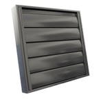 Overdrukrooster opbouw (BxH) 210 x 210mm - RAL7016 antraciet, Verzenden