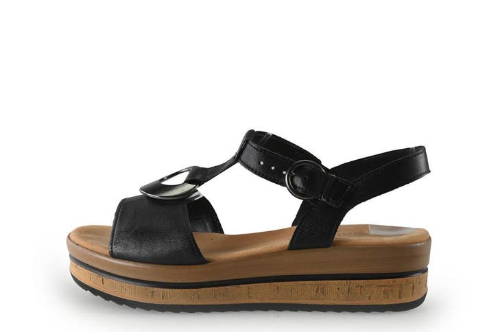 Gabor Sandalen in maat 38 Zwart, Kleding | Dames, Schoenen, Zwart, Zo goed als nieuw, Sandalen of Muiltjes, Verzenden