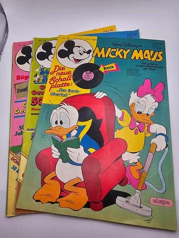 Micky Maus - Micky Maus - 17 Comic - 1984/1988, Boeken, Nieuw