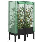 vidaXL Plantenbak verhoogd met kashoes 80x40x140 cm, Verzenden