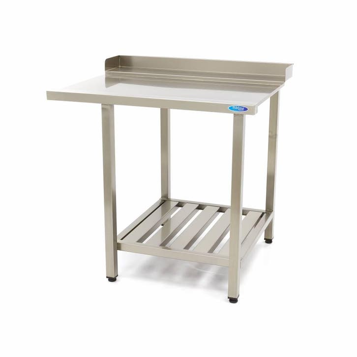 Table lave-vaisselle - 70 x 75 cm - droite - avec dosseret, Articles professionnels, Horeca | Équipement de cuisine, Envoi