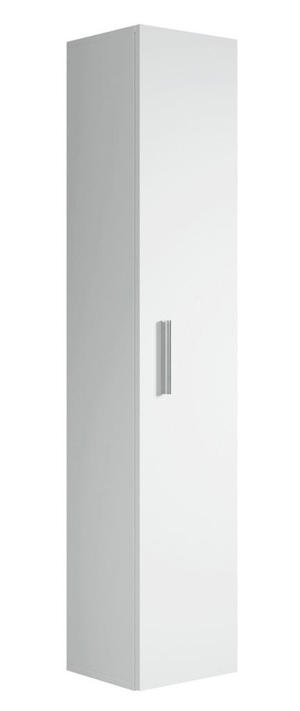 Badkamerkast Pluto 30 x 30 x 150 cm Mat wit Kolomkast, Bricolage & Construction, Sanitaire, Envoi