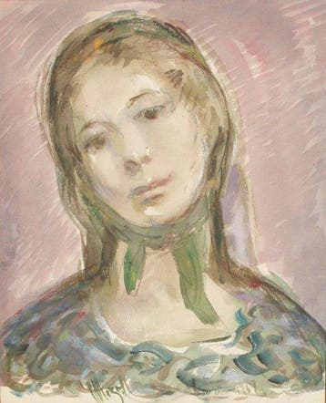 Pedro Mozos Martínez (1915-1983) - Retrato femenino