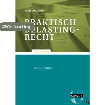 2022-2023 / Praktisch Belastingrecht / Theorieboek, Boeken, Verzenden, Zo goed als nieuw, C.J.M. Jacobs