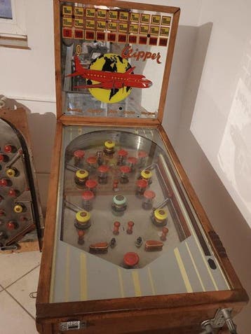 Bergmann - Mechanische flipperkast Clipper - Pinball -