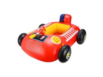 Veiling - Opblaasbare race auto voor in het zwembad, Tuin en Terras, Nieuw