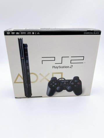 Sony - Sony PlayStation 2 PS2 Slim SCPH-77000 CB Charcoal, Nieuw