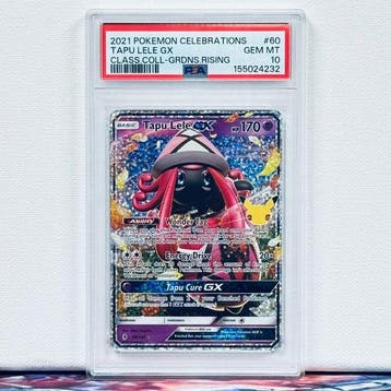 Pokémon Graded card - Tapu Lele GX #60 2021 Pokemon