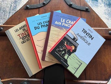 Tintin - Ensemble de 4 albums - Diverse edities, Boeken, Nieuw