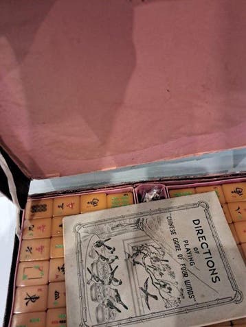 Jeu de société - Chinese Game Of Four Winds - baquelite