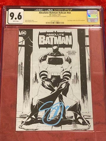 Absolute Batman #1 SDCC Ashcan - Signed by Scott Snyder -, Boeken, Nieuw