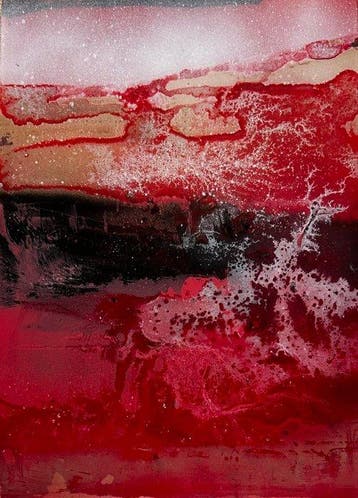 Anton Kaestner - #445 - S -  Harsh Nature 3/9 .