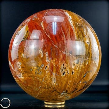 Natuurlijke Ocean Jasper Bol – Zeldzaam orbiculair patroon