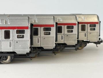 Lima H0 - Modeltrein personenwagen (4) - Trans Europ Express, Nieuw
