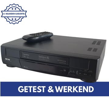 Akai VS-G235EOH | VHS Videorecorder | VHS Speler | Video, Audio, Tv en Foto, Verzenden, Gebruikt, VHS-speler of -recorder