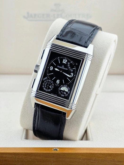 Jaeger-LeCoultre - Reverso Grande GMT - Q3028420 - Homme -, Handtassen en Accessoires, Horloges | Heren
