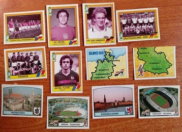 Panini - 51 Ensemble complet, Collections
