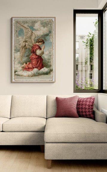 CREATIVE_HUB - Antique angel praying