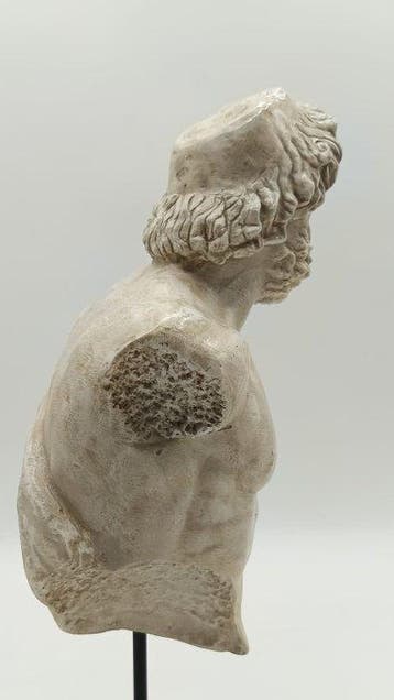 sculptuur, Busto di Asclepio - 41 cm - marmerstof