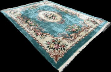 Aubusson China - Gereinigd - handgeknoopt - wol - Tapijt -, Nieuw