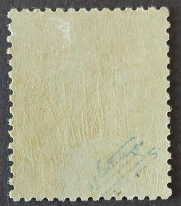 Frankrijk 1862 - Napoleon III getand, 1 c. vert-olive,, Gestempeld