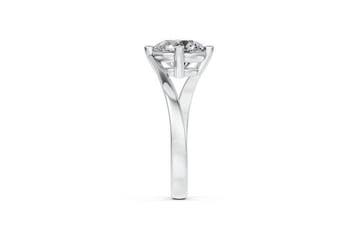 Ring - 14 karaat Witgoud - 2.09ct. tw. Diamant (Lab-grown)