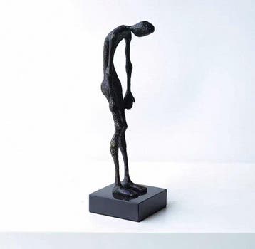 sculptuur, Weary Soul - 27 cm - IJzer