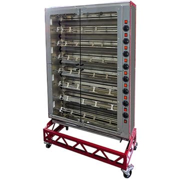 Kippengrill | VERTICALI ELBA | Elektrisch | 8 Spitten | 48, Verzenden