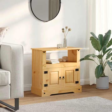 vidaXL Tv-meubel Mexicaans grenenhout Corona-stijl 80x43x78, Verzenden, Nieuw