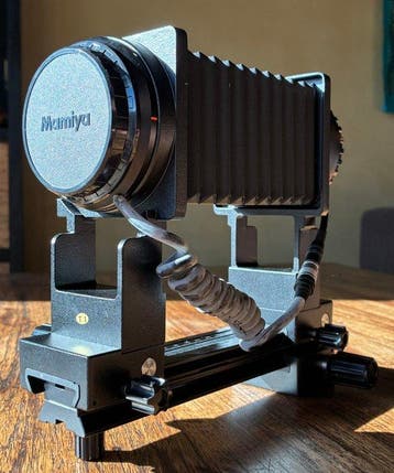 Mamiya NC401 Auto Bellows Middenformaatcamera, Audio, Tv en Foto, Nieuw