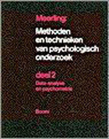 Methoden en technieken van psychologisch onderzoek Meerling, Verzenden, Gelezen, Meerling