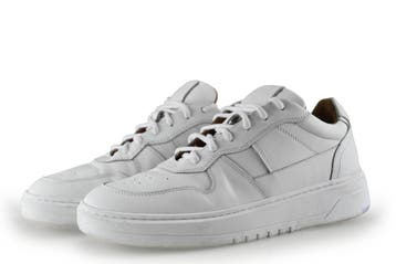 Nelson Sneakers in maat 42 Wit, Kleding | Heren, Verzenden, Wit, Zo goed als nieuw, Sneakers