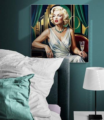 I_KONIQ - Sensual Marylin art deco, Nieuw