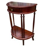Table - Demi-lune - Bois