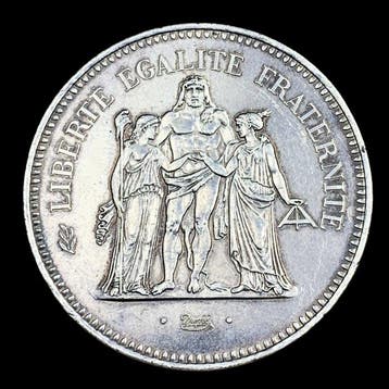 France. 50 Francs 1978 Hercule (Sans prix de réserve)