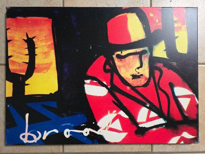 Herman Brood (1946-2001) - Cactus Man, Antiquités & Art, Antiquités | Autres Antiquités