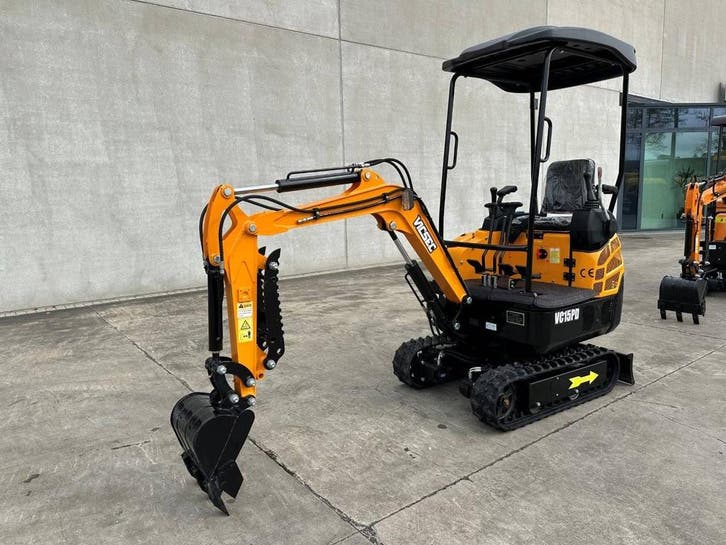 Veiling: Minigraver Vicsec VC15PD Diesel 2025, Articles professionnels, Machines & Construction | Grues & Excavatrices, Enlèvement