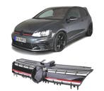 CALANDRE VOLKSWAGEN VW GOLF 7 12-17 LOOK R NOIR ROUGE, Verzenden