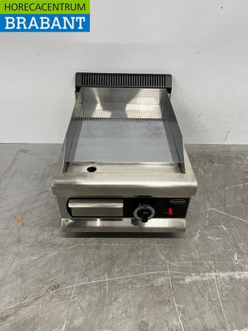 RVS Combisteel Gladde Bakplaat Chrome 40 cm GAS Horeca, Ophalen of Verzenden
