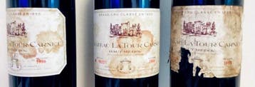 1986 x2 & 1985 Château la Tour Carnet - Bordeaux 4ème Grand