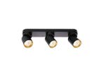 Veiling - 4x GU10 Opbouwspot Armatuur triple cilinder zand z, Nieuw