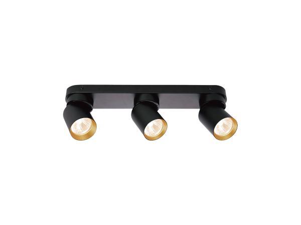 Veiling - 4x GU10 Opbouwspot Armatuur triple cilinder zand z, Autos : Pièces & Accessoires, Éclairage