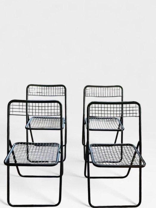 IKEA - Niels Gammelgaard - Chaise pliante (4) - Åland -, Antiek en Kunst, Antiek | Meubels | Stoelen en Sofa's