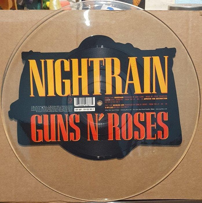 Guns N Roses - Nightrain 7 Picture Disc - Uncut - Limited, CD & DVD, Vinyles Singles