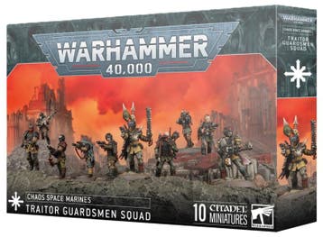 Chaos Space Marines Traitor Guardsmen (Warhammer 40.000, Hobby en Vrije tijd, Ophalen of Verzenden, Nieuw