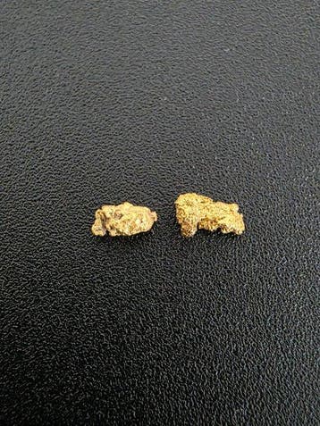 Goud Goud nuggets- 0.29 g - (2)