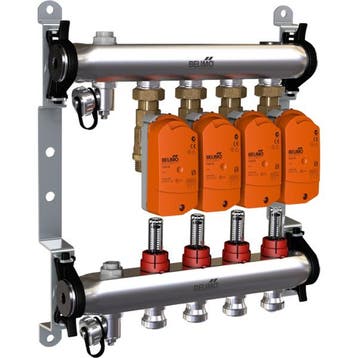 Manifold Belimo 4 X Vannes De Zone 24VAC/DC 75s 2/3-Point, Verzenden