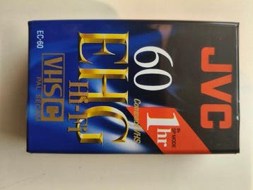 JVC 10x EC-60 EHG VHS-C Pellicule vierge