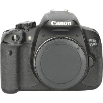 Tweedehands Canon EOS 650D Body CM7351, Audio, Tv en Foto, Fotocamera's Digitaal, Ophalen of Verzenden, Gebruikt, Overige typen
